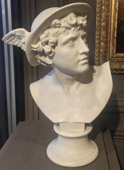 hermes sculpture bust.